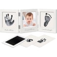 thumbnail image 1 of Kit de Huellas de Manos y Pies Sin Tinta para Bebés KeaBabies Blanco, 1 of 9