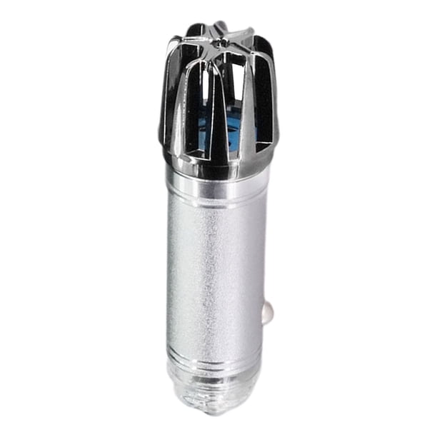 Mini purificador de aire para coche, desodorante enchufable de 12 V, olor a humo, olores de mascotas y alimentos, eliminador de virus para coche