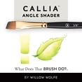 thumbnail image 5 of Willow Wolfe Callia Artist Angle Shader Brush-3/4", 5 of 7