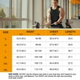 thumbnail image 7 of Sauna Vest for Men with Waist Trainer Zipper Neoprene Sauna Sweat Suit Tank Top Workout Waist Trimmer Vest, 7 of 7