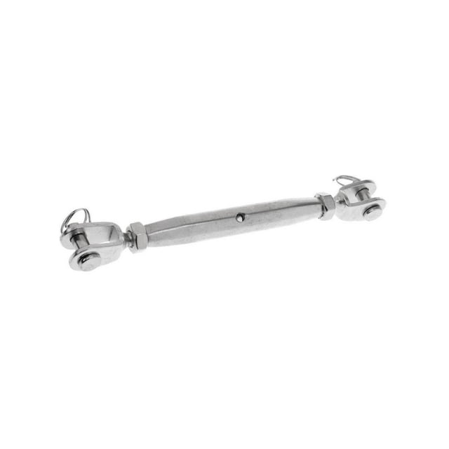 Marine 304 Stainless Steel Jaw/Jaw Closed Body Turnbuckle Rigging Cable Wire Screw 10mm