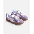 thumbnail image 2 of Wonder Nation Little and Big Girls Casual Soccer Sneakers with Ribbon Laces, 2 of 5