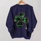 thumbnail image 1 of TaTaai Women Casual No Hood St Patrick's Day Printed Sweatshirt Crew Neck Long Sleeve Top Ladies Daily Commute Festival Wear Soft Warm Comfortable Stylish Pullover Top Gift, 1 of 6