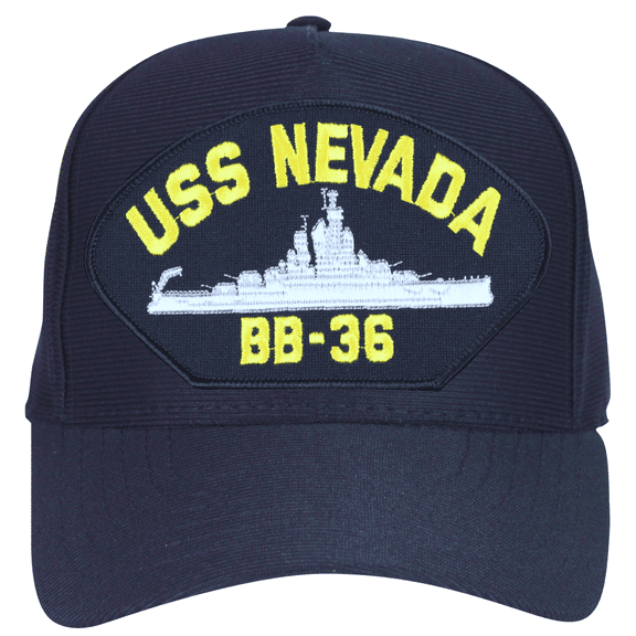 USS Nevada BB-36 Ship Cap