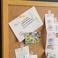 Cork Board Set Bulletin Corkboard 16 x 12 inch Framed Small Wall