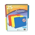 thumbnail image 1 of File folder assorted colour letter size 25 pack, 1 of 1