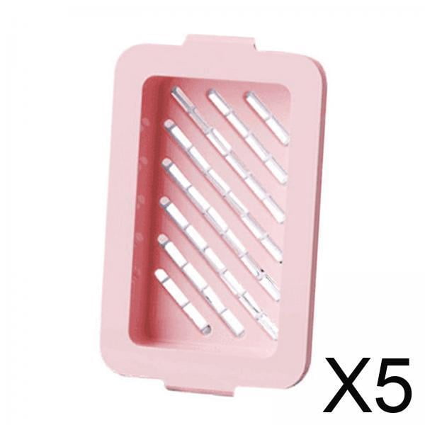 Soporte De Silicona Para Jabón, Bandeja Antidlizante De Autodrenaje