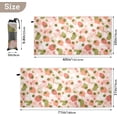 thumbnail image 4 of Coolnut 30x60In Absorbent Quick Drying Beach Towel, Delicate and Easy to Wipe, for Beach Swimming Pools, Bathrooms, Travel and Sports with Mesh Storage Bag-Strawberry Flowers Washcloth Gift, 4 of 7