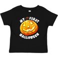 thumbnail image 3 of Inktastic My 1st Halloween Cute Pumpkin Boys or Girls Baby T-Shirt, 3 of 5