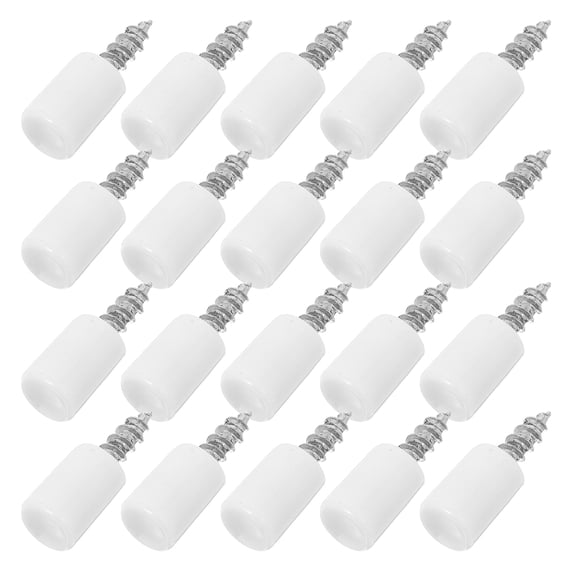 Masteelf 50pcs Shelf Screw Pegs Shelf Support Self Tapping Screw In Shelf Pegs Furniture Shelf Board Holders With Sleeves Shelf Laminate Support