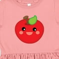 thumbnail image 4 of Inktastic Smiling Apple Girls Toddler Dress, 4 of 5