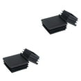 thumbnail image 2 of relayinert 20pack/lot Non-slip Square Pipe Plugs For Moisture Resistant Chair And Table black 2Set, 2 of 6