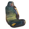 thumbnail image 1 of Fotbe Peaceful Deer Lily Pond Funda para Asiento de Auto con Estampado – Impermeable y Antisudor – Ajuste Universal, Lavable a Máquina, Antideslizante (1 Pieza), 1 of 5