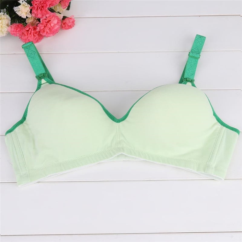 EECOO Nursing Breastfeeding Bra, No Steel Ring Comfortable Sleep Bras