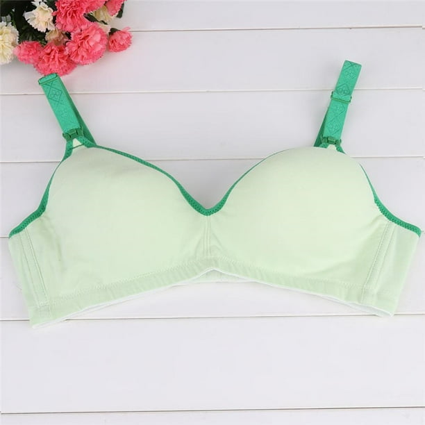 EECOO Nursing Breastfeeding Bra, No Steel Ring Comfortable Sleep Bras