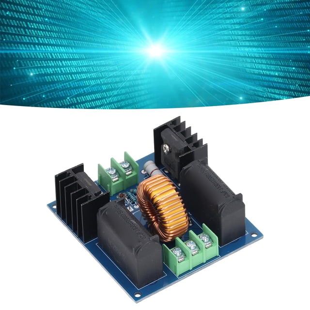 Induction Heating Board, DC 12-30V Reliable Performance ZVS Driver Module ABS For Industry