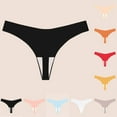 thumbnail image 4 of Lovskoo 2024 Women's Trendy Briefs Comfortable Low Waist Underwear for Women Causal Panties Briefs White-M, 4 of 4