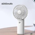 thumbnail image 1 of Ventilador portátil Yuxing F3 Pro Wind recargable por USB Blanco, 1 of 1