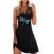 thumbnail image 1 of Vestidos de chaleco de encaje de playa estampados sin mangas casuales de moda de verano para mujer Fridja hj4075, 1 of 5