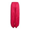 thumbnail image 5 of TAIAOJING Women Cotton Linen Pants Plus Size Solid Casual Loose Harem Lounge Pant Trousers, 5 of 6