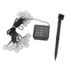 thumbnail image 1 of Guirnaldas de luces alimentadas por energía Solar, 20 LED IP65, impermeables, 2 modos, lámpara de bola decorativa para exteriores, cadena para fiesta de acampada, luz colorida de 16,4 pies, 1 of 5