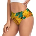 thumbnail image 2 of Balery Vibrant Sunflower Painting Ropa Interior de Algodón para Mujer con Dibujo – Braguitas Cómodas y Elásticas, Estilo Clásico-3X-Large, 2 of 6
