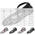 thumbnail image 2 of Xdegoge Flat Shoes for Women Closed Toe Ballet Flats Sheer Mesh Upper Retro Polka Dot Print Criss Cross Ankle Strap Dressy Attire, 2 of 5