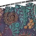 thumbnail image 3 of Multicolor Paisley Pattern Shower Curtain 72"x72" ,Bathroom Decorative Shower Curtains Set with 12 Hooks,Modern Waterproof Washable Shower Curtain, 3 of 6