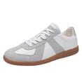 thumbnail image 3 of Willtoo Mens Sneakers Retro Casual Lace‑Up Trainers Lightweight Flat Sole Non Slip Walking Shoes for Daily Wear, 3 of 6