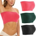 thumbnail image 5 of Womens2025ï¼Convertible Strapless Bras for Women Bandeau Bra, Strapless Top, Bandeau Top, 5 of 9