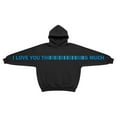 thumbnail image 6 of I Love You This Much Boys Hoodies Long Sleeve Lightweight Pullover Loose Sweatshirt Creative Hug Design Oversized Little Boy Clothes 6-7 Years, 6 of 6