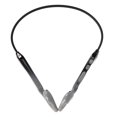 thumbnail image 3 of Auriculares de conducción ósea abiertos con Bluetooth 5.0, micrófono integrado, IP56, impermeables, inalámbricos, deportivos, para correr, color negro y gris., 3 of 14