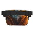 thumbnail image 3 of Balery Prairie Meditating Lion Mochila Cinturón para Mujeres y Hombres, Bolsa de Cintura Impermeable de Doble Capa con Correa, 3 of 9