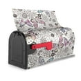 thumbnail image 3 of Yiaed Vintage Butterflies Print Mailbox Covers, Magnetic Mailbox Cover, Mail Box Covers for Garden Outdoor Decor Box Covers-25.5x21 in, 3 of 8