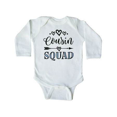 

Inktastic Cousin Squad Girls Gift Baby Girl Long Sleeve Bodysuit
