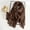 Brown, variant on Cotton Linen Blend Scarf Lightweight Travel Shawl With Fringed Edges Breathable Wrap For Spring Summer Casual Wear