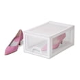 thumbnail image 4 of Sterilite 20518006 Stackable Small Drawer White Frame & See-Through (12 Pack), 4 of 9