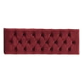thumbnail image 4 of Weston Home Addison Upholstered Bench, Red, 4 of 8
