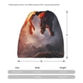 thumbnail image 3 of Honeii Fire Sky Dragon Print Winter Beanie Daily Hat - Thermal Polar Fleece Ski Running Hat Skull Cap for Men and Women,Beanie, 3 of 8