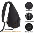 thumbnail image 4 of KAWELL Sling Backpack, Multipurpose Crossbody Shoulder Bag Travel Hiking Daypack, 4 of 6