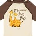 thumbnail image 4 of Inktastic My Grammie Loves Me Boys or Girls Long Sleeve Baby Bodysuit, 4 of 5