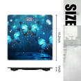thumbnail image 2 of Bathroom Scale, Highly Accurate Digital Body Scale,Precisely Measures Weight up to 400 lbs-Beautiful Blue Butterflies Flying In The Night Sky, 2 of 4