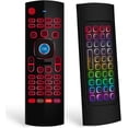 thumbnail image 1 of Air Mouse,MX3 Pro Backlit Mini Keyboard Remote Control,Mini Wireless Keyboard & IR Learning Air Mouse Remote, 1 of 5