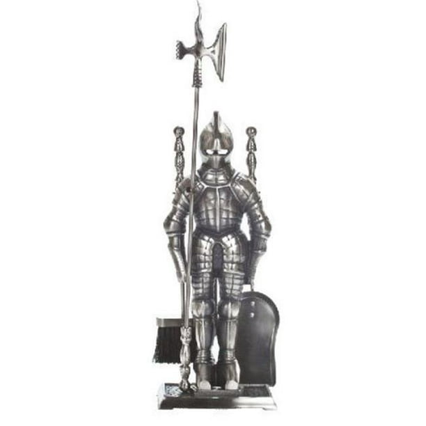 Knight Fireplace Tool Set, Pewter 5 Piece Walmart.ca