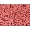 thumbnail image 1 of Ahgly Company Indoor Rectangle Patterned Love Red Area Rugs, 2' x 4', 1 of 1