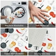 thumbnail image 4 of Front Door Mat Indoor Outdoor Outside Entrance - 16*24in Washable Kitchen Utensils Pattern Thin Bathroom Rugs Fit Under Door, Bath Rugs for Bathroom, Kitchen Rugs Mats for Floor, 4 of 6