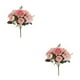 thumbnail image 3 of Yuarrent Ramo de flores artificiales Cabezas falsas Rosas Manojo casero Type2 NO2, 3 of 6
