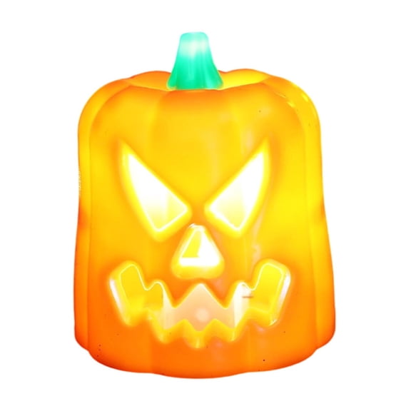FeiFu Hallow-een Pumpkin Lantern LED Candles Hallow-een Scene Decoration Props Lighted Electronic Pumpkin Lanterns Suitable for Hallow-een Scene Decor