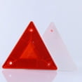 thumbnail image 2 of STRANDCHIC 5Ensemble Triangle de Sécurité Routière Plastique Rouge Signal d'Urgence Réfléchissant pour Conducteurs, 2 of 4