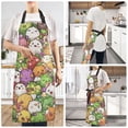 thumbnail image 6 of Fun Cartoon Fruit Chef Kitchen Apron with Pockets for Women Waterproof Aprons for Cooking Baking, 6 of 7